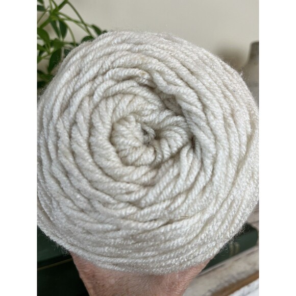 Vintage Large Wool Spool /Off White Country / Farmhouse Decor & Function 12”x5” - Picture 3 of 6